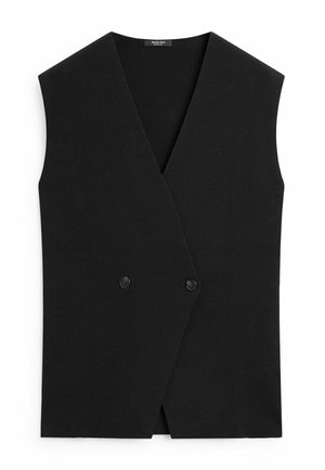WITH SURPLICE DETAIL  - Smanicato - black