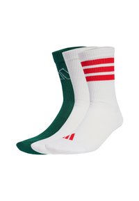 LOGO PACK 3PP - Sportzoknik - white white powder plum