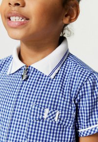Clarks GINGHAM SCHOOL PLAYSUIT-REGULAR FIT - Jumpsuit - blue