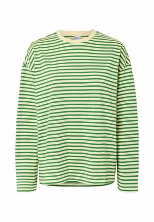 Pieces, PCSADIE LS TOP JRS NOOS - Pikkade varrukatega topp - french vanilla
