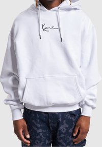 Karl Kani Jersey con capucha - white