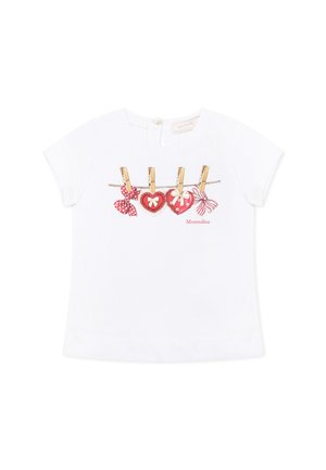 T-shirt con stampa - white