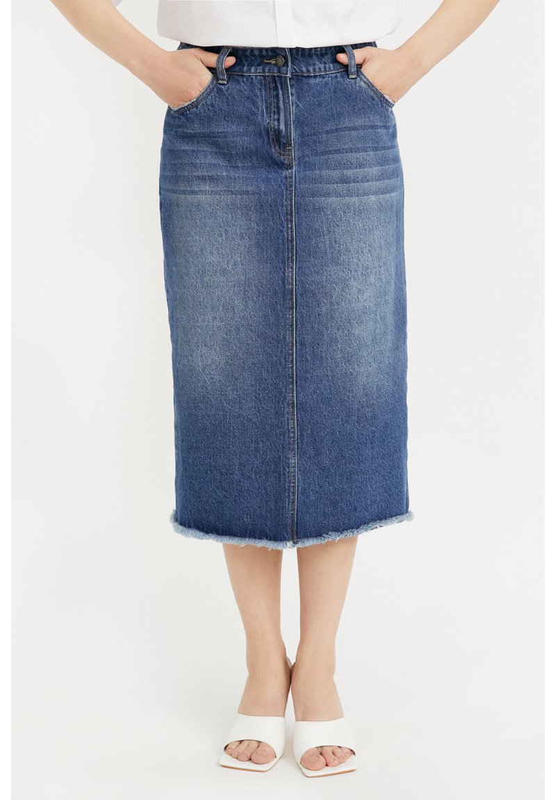 Damen Jeansröcke | Finn Flare Jeansrock blue/blau - RE13017 Damen Jeansröcke | Finn Flare Jeansrock blue/blau - RE13017