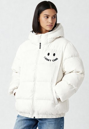 I DONT CARE - Giacca invernale - off-white