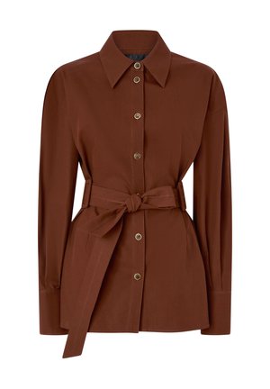 Pinko, 106153-A2ER CHERYL OVERSHIRT - Abrigo corto - brown