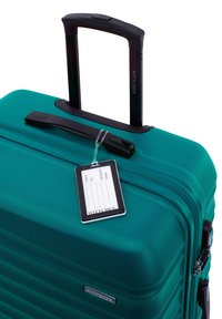 WITTCHEN LARGE SUITCASE WITH LUGGAGE TAG FROM ABS - Trolley - green