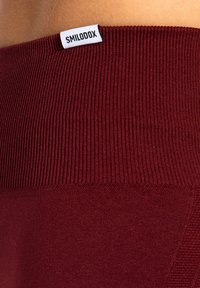 Smilodox ISSY SEAMLESS SCRUNCH  YOGA & PILATES - Tights - bordeaux