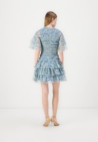 Malina MINNIE SHORT SLEEVE MINI DRESS - Day dress - ditsy
