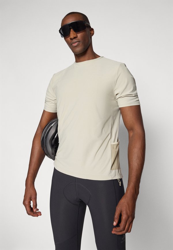 CREW NECK EXPLORER  - Sports T-shirt - agate gray2