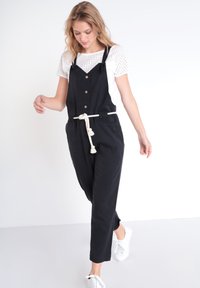 BONOBO Jeans Hängselbyxor - noir