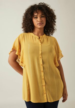 FRILL SLEEVE  - Hemdbluse - yellow
