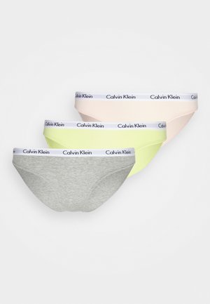 CAROUSEL 3 PACK - Slip - coral/cyber green/grey