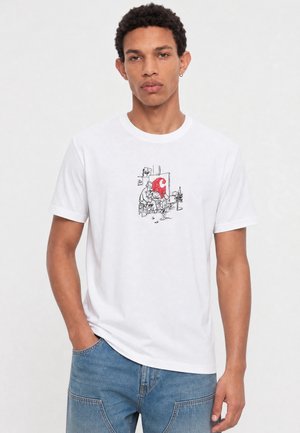Carhartt WIP, - T-shirt z nadrukiem