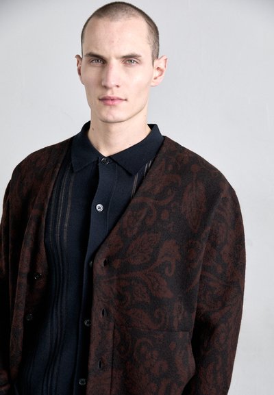 NN.07 MICHAEL CARDIGAN - Adīta jaka - black