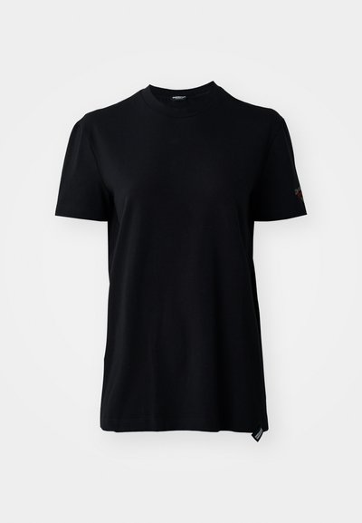 Dsquared2 ROUND NECK - Pyžamový vrchný diel - black