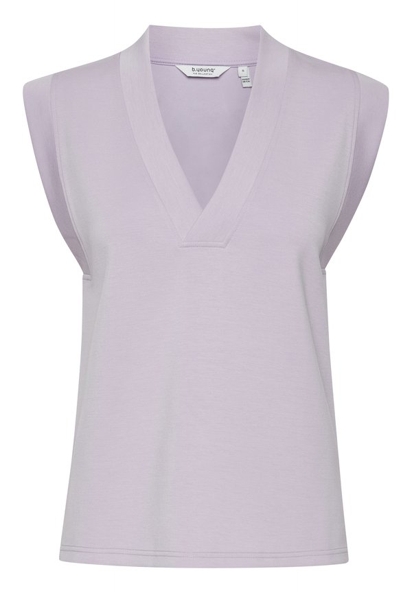 BYPUSTI SLIPOVER - Basic T-shirt - pastel lilac3