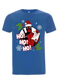 Marvel DEADPOOL DEADPOOL LIST UNISEX - T-shirt med print - bright blue