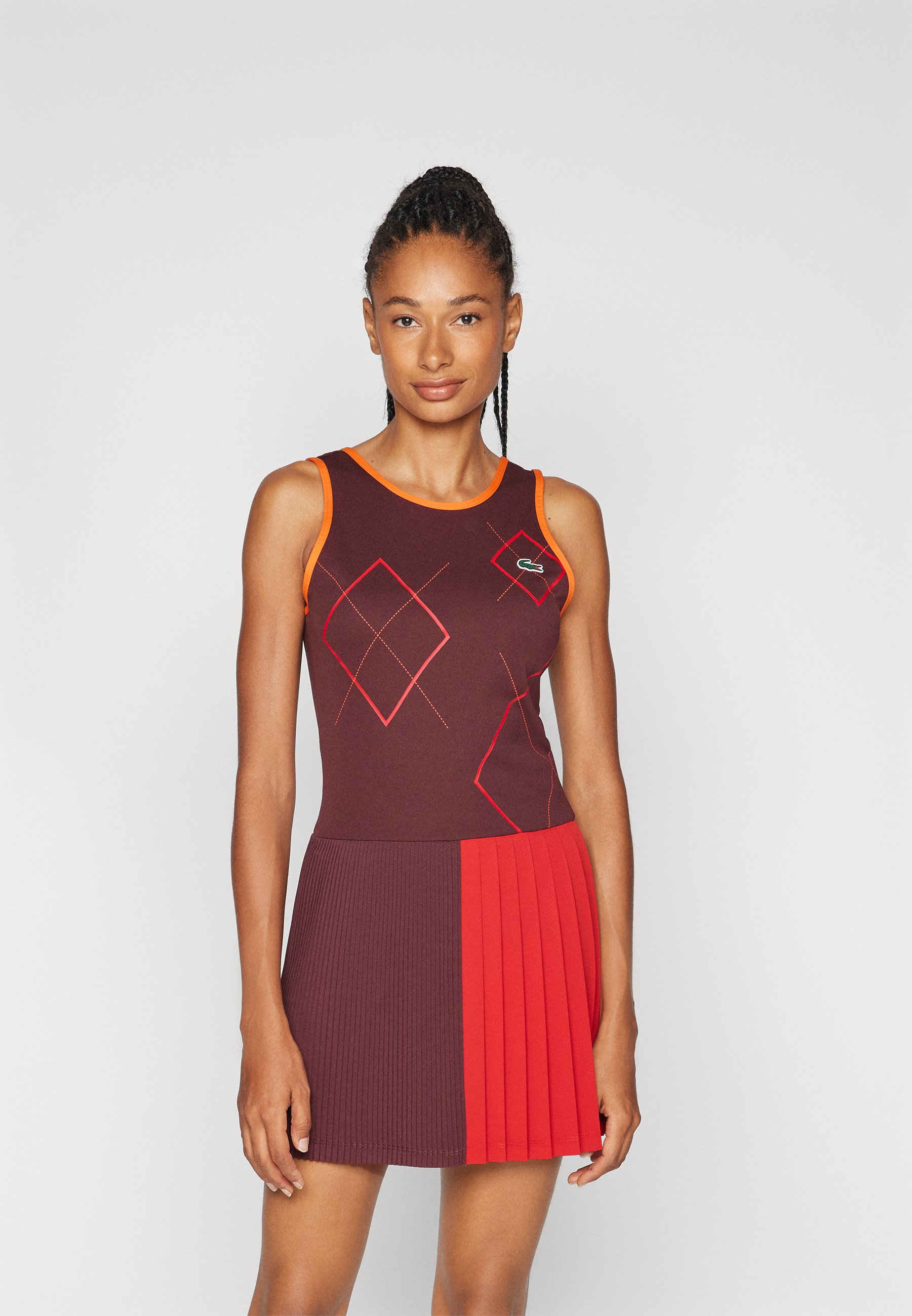 fitted lace wedding dress The Red Hot Hourglass Dress – Glass Athletics main image 1