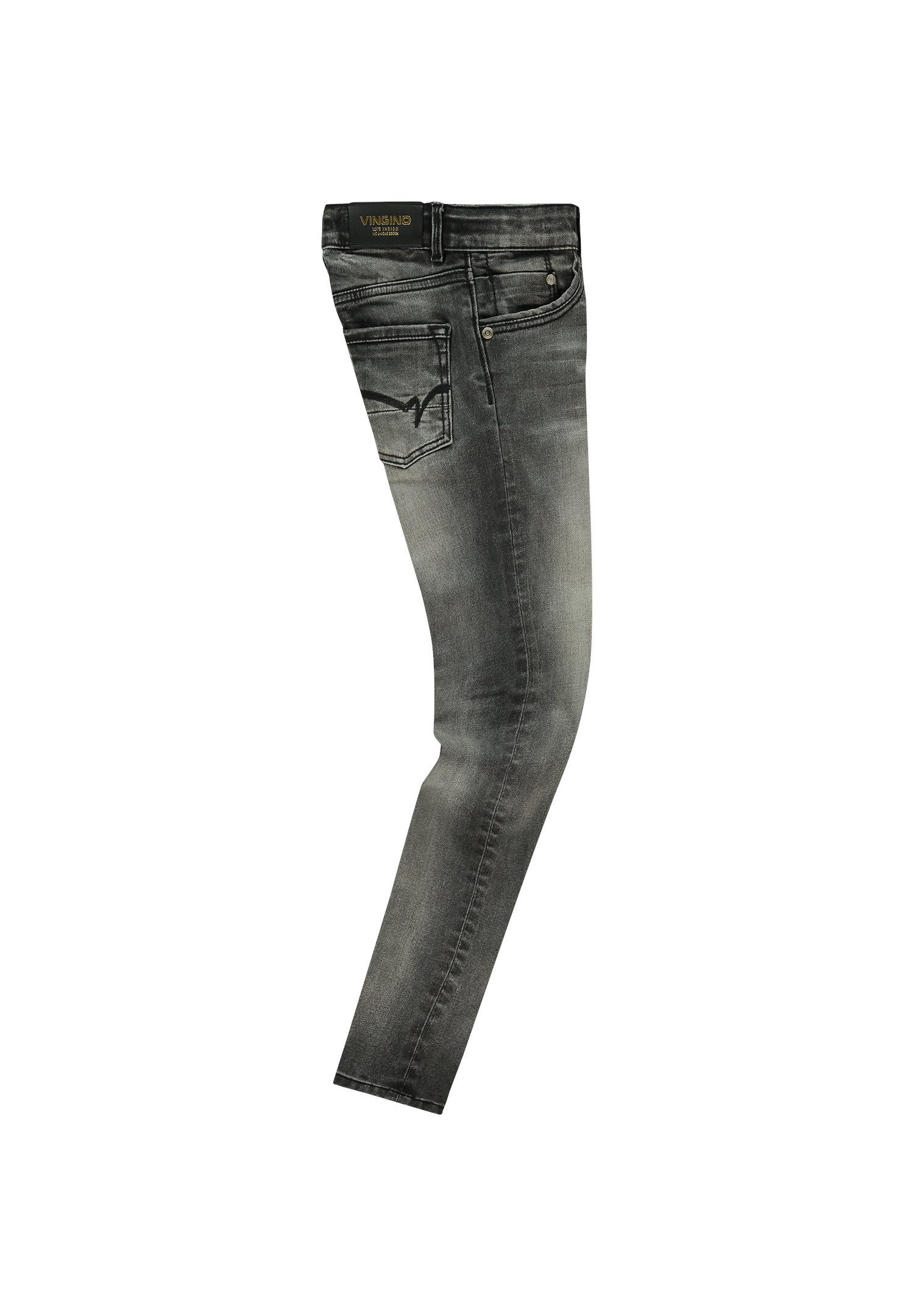 Vingino BERNICE - Jeans Skinny Fit - dark grey vintage/black denim -  Zalando.de