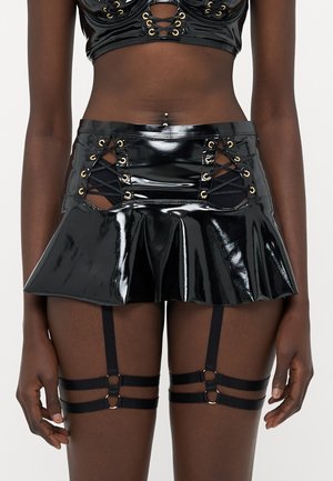 LUSTFUL LURE SKIRT SUSPENDER  - Strumpfhalter - black