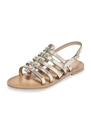 HIKANO - Sandals - or craquele
