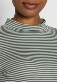 TOM TAILOR TURLTE NECK - Camisola de manga comprida - green stripe