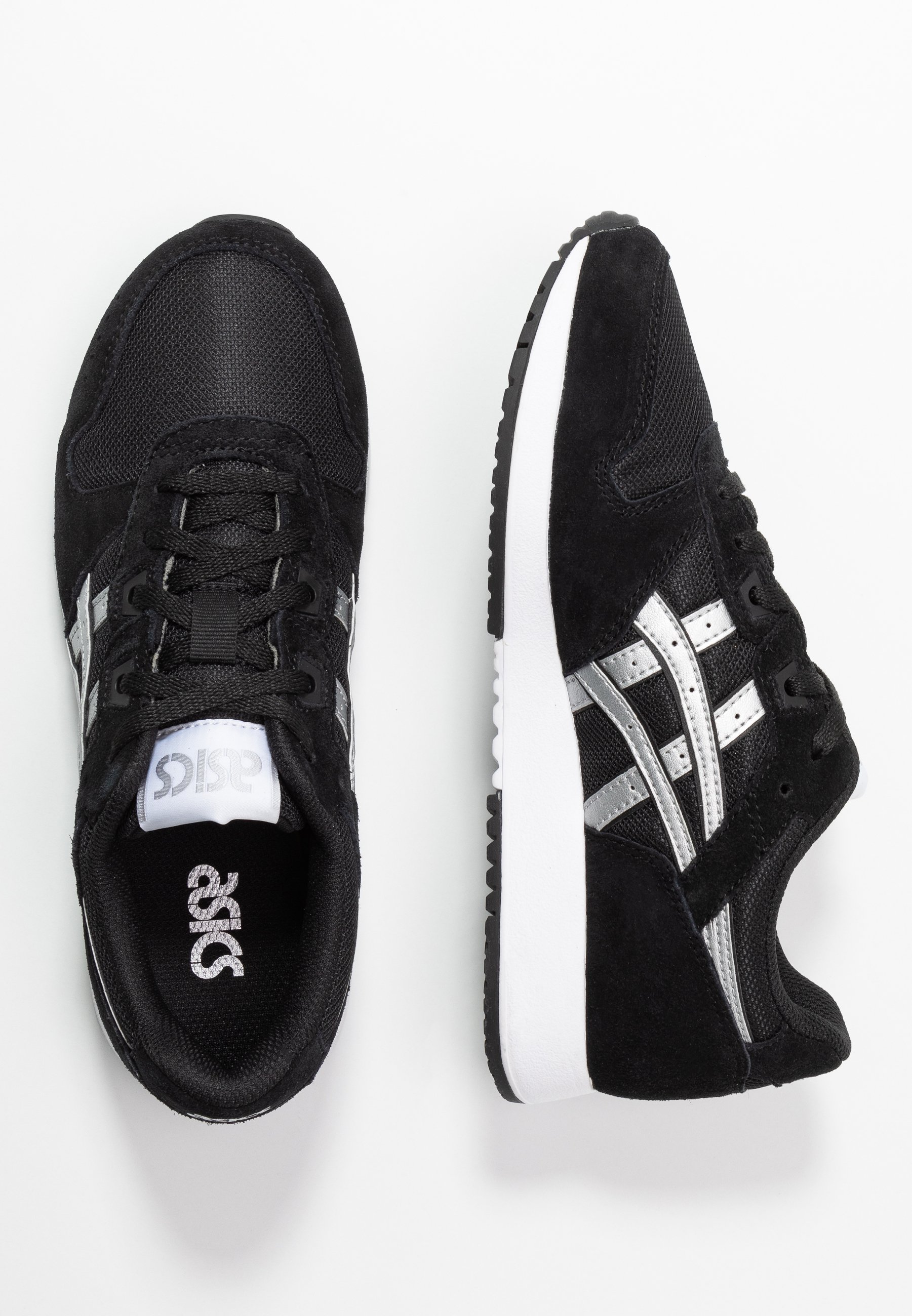 asics lyte trainer black