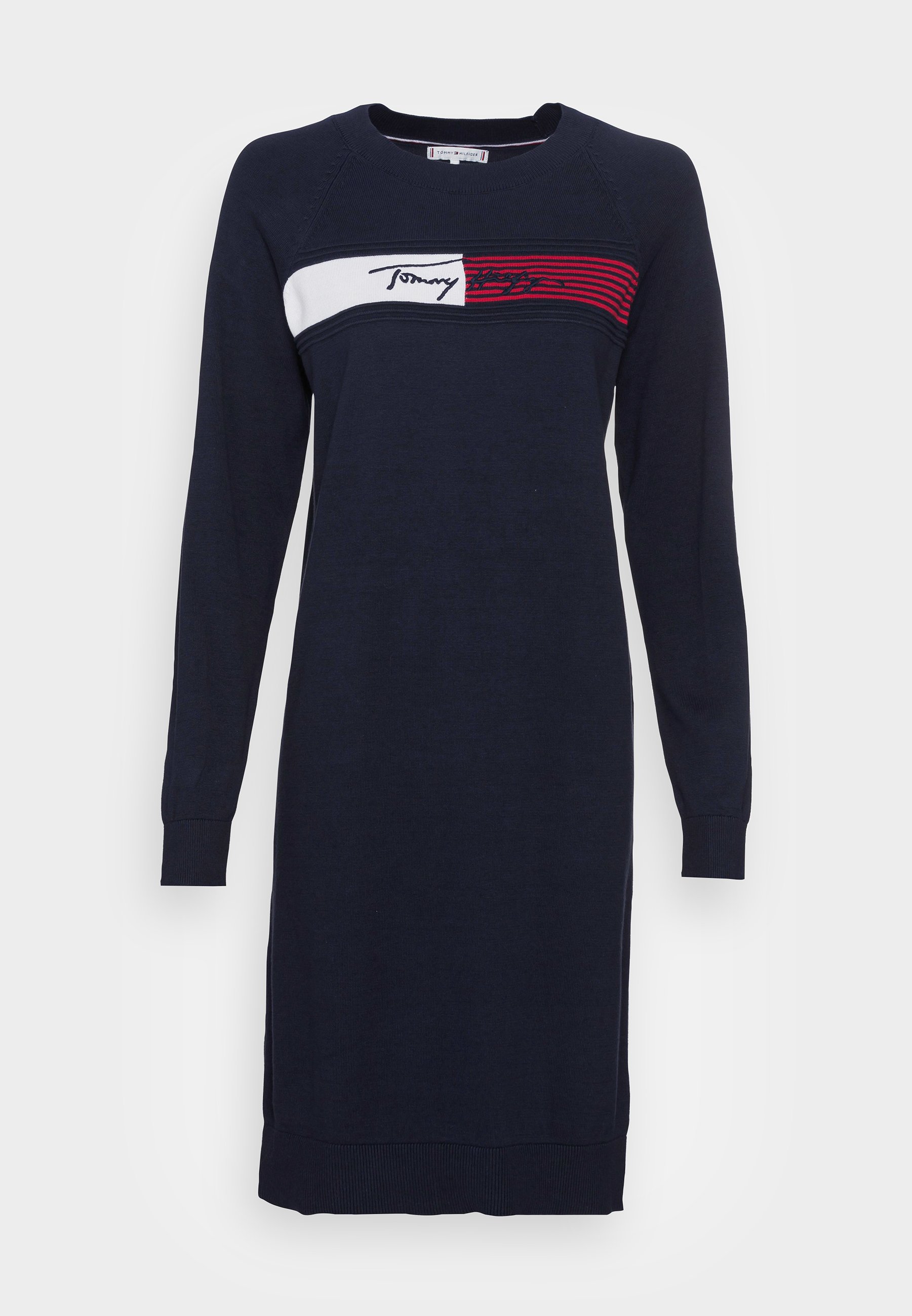 tommy jeans summer heritage dungaree dress