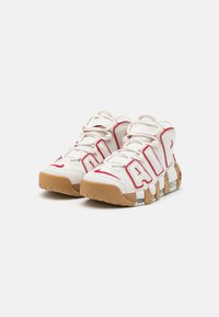 Nike Sportswear AIR MORE UPTEMPO - Sapatilhas de cano alto - phantom/gym red/light brown/clear