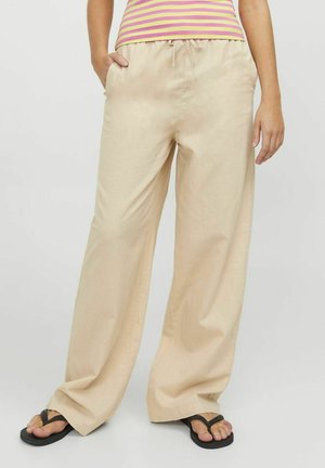 JXFLORA LINEN PANT - Trousers - cement