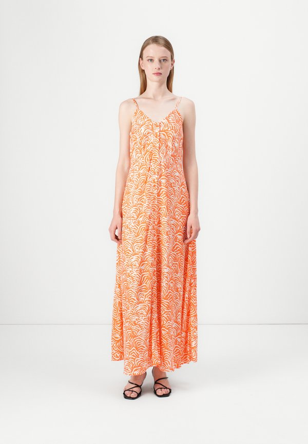 YASSAVANNA STRAP LONG DRESS - Freizeitkleid - nasturtium