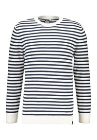 America Today KEITH - Maglione - navy ecru