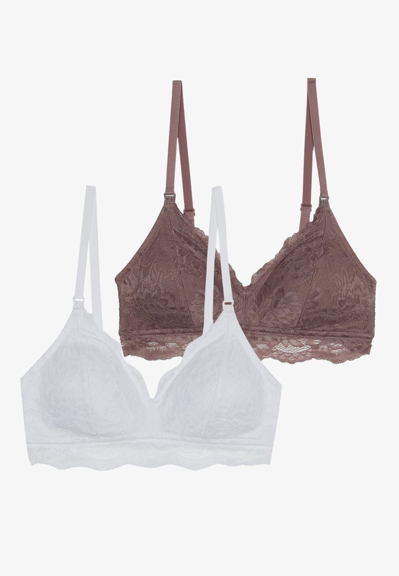 Anna Field Triangel BH donkerroze