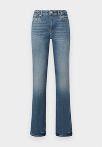 HERITAGE WHISKERED MID RISE  - Τζιν Bootcut - glow