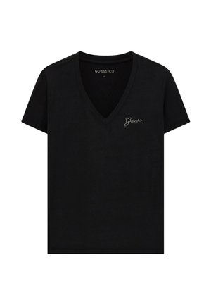 Guess, - T-shirt z nadrukiem