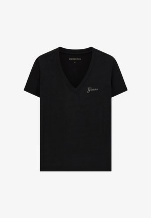 Guess, - T-shirt z nadrukiem