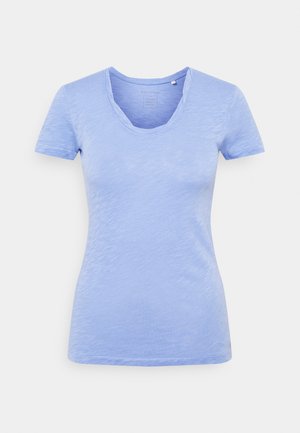 TWISTED DEEP - Basic T-shirt - washed cornflower