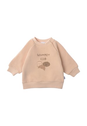 GOURMET CLUB - Sweatshirt - beige