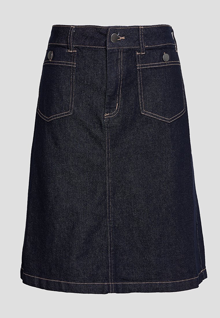 Kaffe Curve Jeansrok blauw denim/bluedenim Kaffe Curve Jeansrok blauw denim/bluedenim