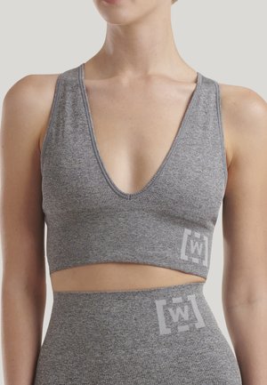 SHAPING ATHLEISURE - Bustier - grey melange