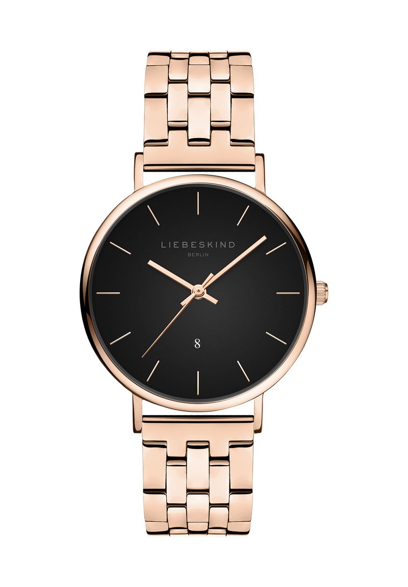 Liebeskind Berlin, Dames, Analoog Kwarts Horloge, Roestvrij Staal, Goud-Wit