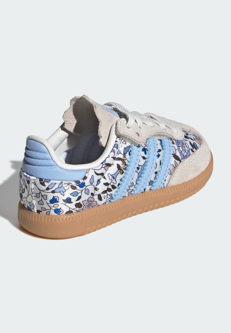 adidas gazelle silver green womens GAZELLE C (FLORAL BLUE/PURPLE)