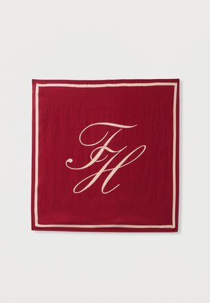 SCRIPT SCARF - Eșarfă - primary red/soft cream