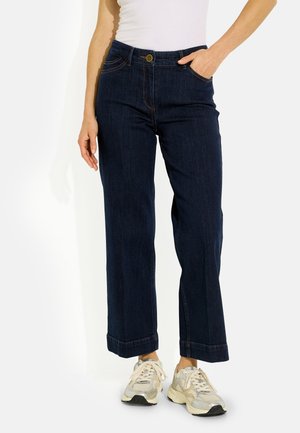 Grain de Malice, JEAN FLARE RACCOURCI KANSAS RF02 FEMME.. - Vaqueros rectos - bleu jean denim