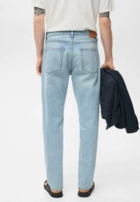 Mango REGULAR-FIT  - Straight leg -farkut - light blue