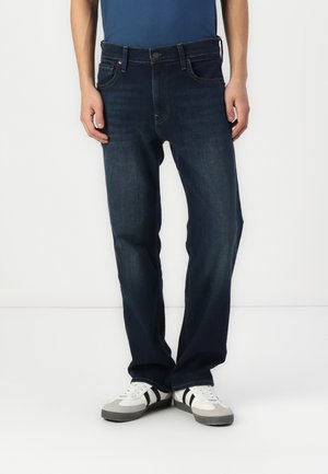 Dark Wash Straight Jeans - Jean droit - dark blue denim