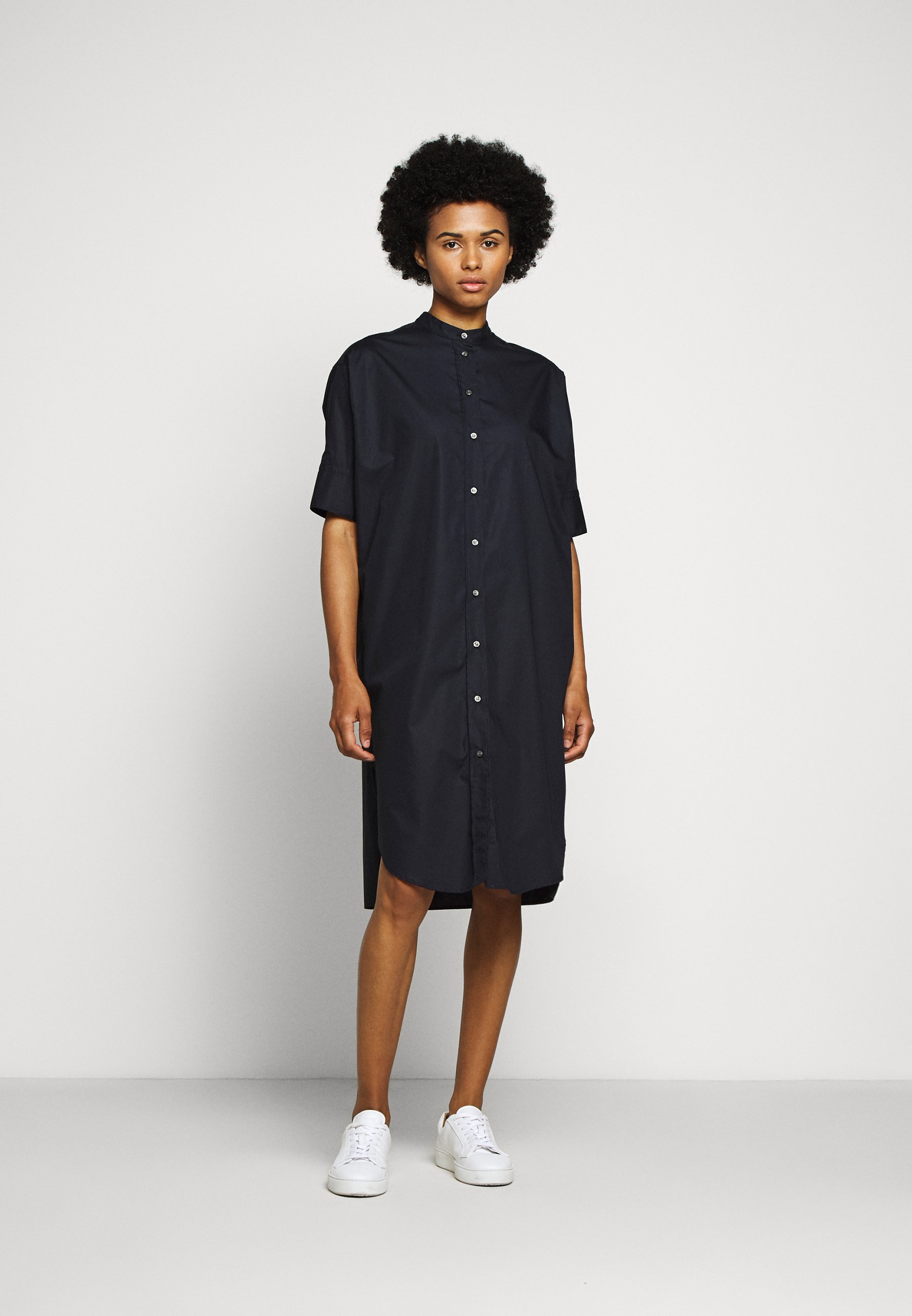Tiger of Sweden HEUS Skjortekjole navy Zalando.no Tiger of Sweden ILENIA - Maxikjole - black