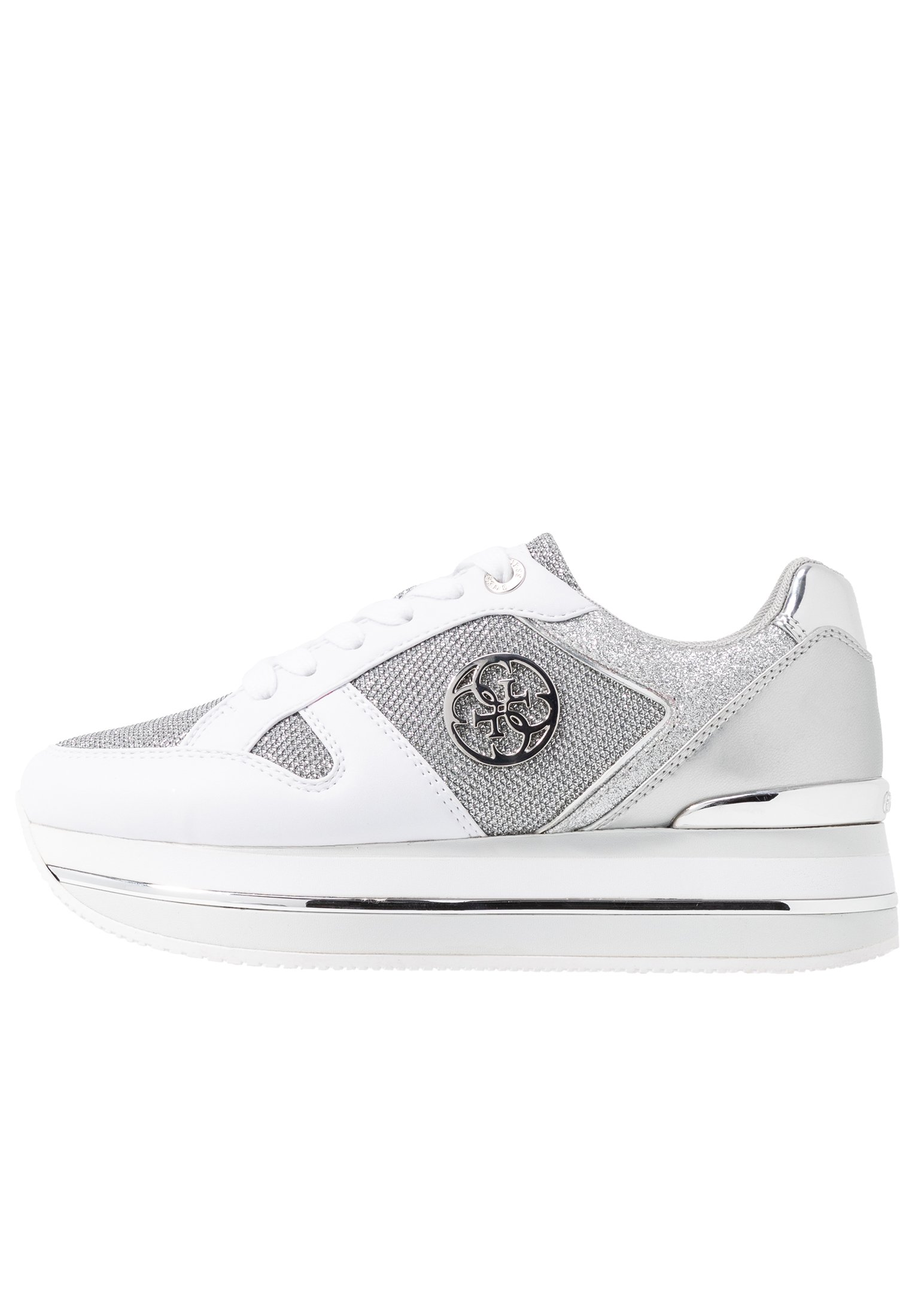 Guess DEALY Joggesko whitesilver Zalando.no Guess RIDERR Joggesko blush Zalando.no