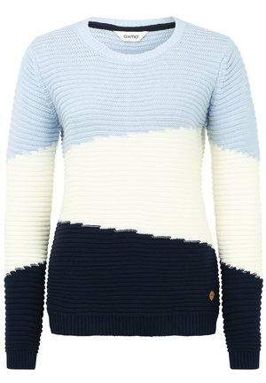 Oxmo OXOLMA - PULLOVER - Strickpullover - sky blue