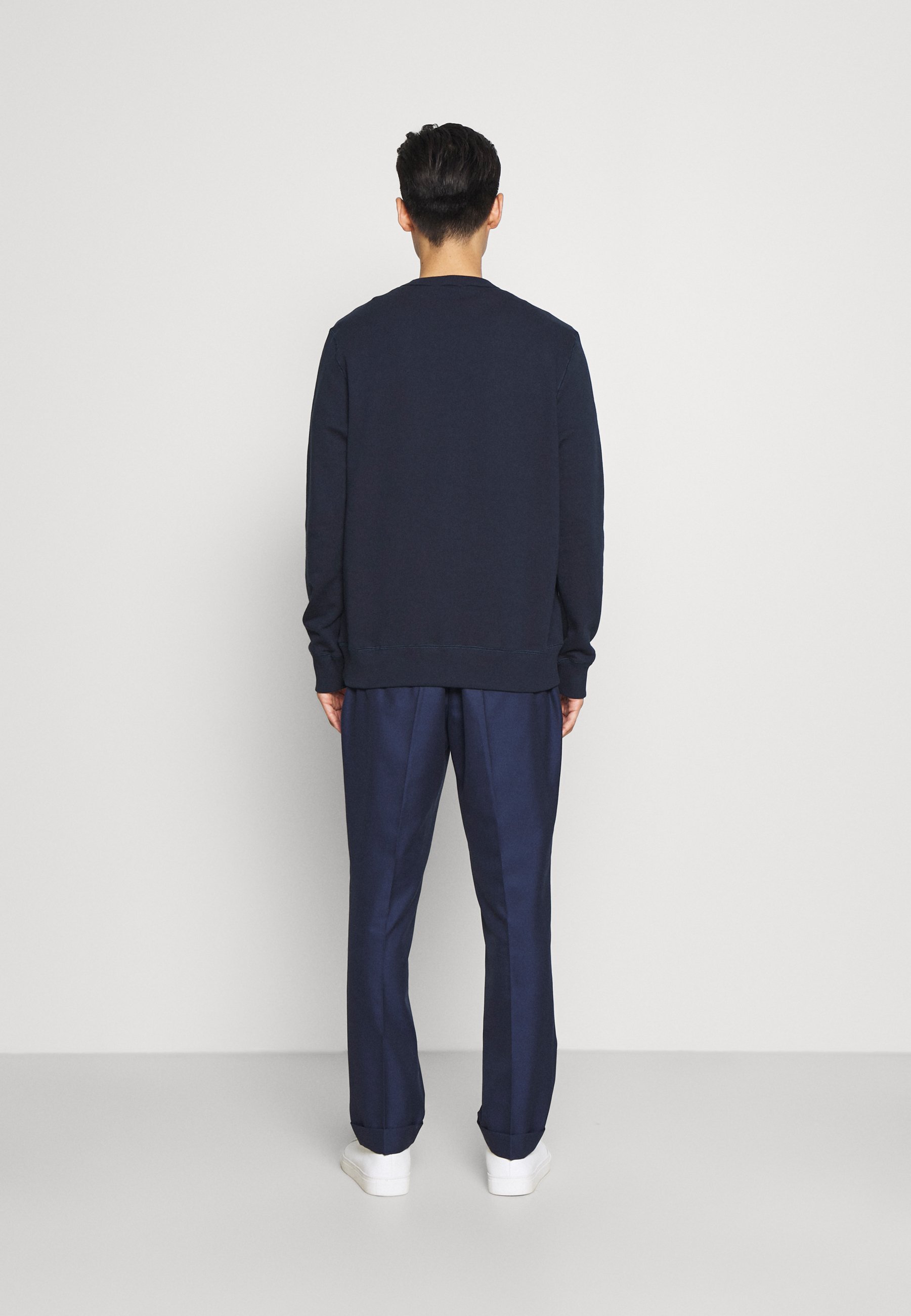 Ben Sherman FLOCK TARGET Sweater dark navydonkerblauw Ben Sherman FLOCK TARGET Sweater dark navydonkerblauw